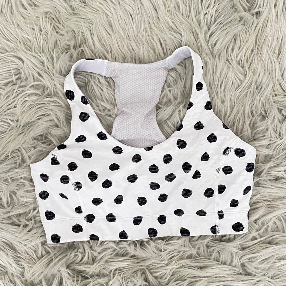 🌟Outdoor Voices Doing Things Bra Cloud Polka